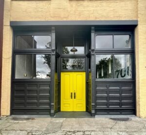 Storefront commercial re-paint